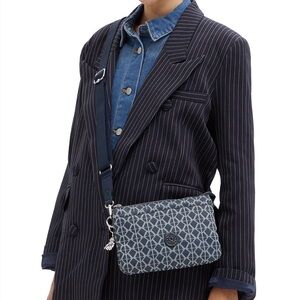 Kipling Blue Pattern RIRI Crossbody Bag NWT 💙🩵